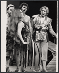 Madeline Kahn [foreground], Harry Goz [partly hidden], Michael Karm and Danny Kaye in the stage production Two by Two