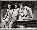 Harry Goz, Michael Karm and Walter Willison in the stage production of Two by Two