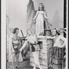 Michael Karm, Danny Kaye, Madeline Kahn and Harry Goz in the stage production Two by Two