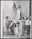 Michael Karm, Danny Kaye, Madeline Kahn and Harry Goz in the stage production Two by Two