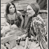 Tricia O'Neil and Joan Copeland in the stage production Two by Two
