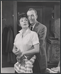 Ruth Roman and Jeffrey Lynn in the National tour of the stage production Two for the Seesaw