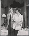 Jeffrey Lynn and Ruth Roman in the National tour of the stage production Two for the Seesaw