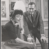 Ruth Roman and Jeffrey Lynn in the National tour of the stage production Two for the Seesaw