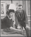 Ruth Roman and Jeffrey Lynn in the National tour of the stage production Two for the Seesaw