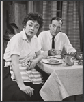 Ruth Roman and Jeffrey Lynn in the National tour of the stage production Two for the Seesaw