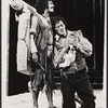 Jose Perez and Raul Julia in the stage production Two Gentlemen of Verona