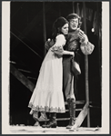 Diana Davila and Raul Julia in the stage production Two Gentlemen of Verona