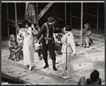 Jonelle Allen, Norman Matlock, Frank O'Brien and ensemble in the stage production Two Gentlemen of Verona