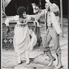 Jonelle Allen and Clifton Davis in the stage production Two Gentlemen of Verona