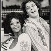 Jonelle Allen and Raul Julia in the stage production Two Gentlemen of Verona