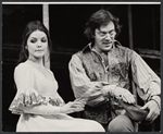 Diana Davila and Raul Julia in the stage production Two Gentlemen of Verona