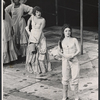 Diana Davila, Alix Elias and ensemble in the stage production Two Gentlemen of Verona