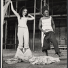 Diana Davila and Sheila Gibbs in the stage production Two Gentlemen of Verona