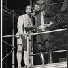 Frank O'Brien and Elwoodson Williamson in the stage production Two Gentlemen of Verona