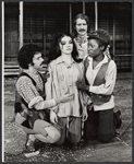 Jose Perez, Diana Davila, John Bottoms and Sheila Gibbs in the stage production Two Gentlemen of Verona