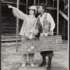Diana Davila and Sheila Gibbs in the stage production Two Gentlemen of Verona