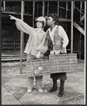 Diana Davila and Sheila Gibbs in the stage production Two Gentlemen of Verona