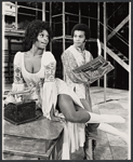 Jonelle Allen and Clifton Davis in the touring stage production Two Gentlemen of Verona
