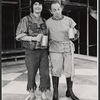 Charlie J. Rodriguez and Phil Leeds in the touring stage production Two Gentlemen of Verona