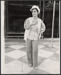 Edith Diaz in the touring stage production Two Gentlemen of Verona
