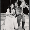 Edith Diaz and Larry Kert in the touring stage production Two Gentlemen of Verona