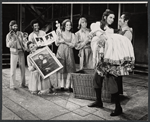 Larry Kert, Jill O'Hara and ensemble in the touring stage production Two Gentlemen of Verona