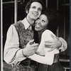 Larry Kert and Marion Ramsey in the touring stage production Two Gentlemen of Verona