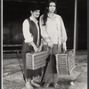 Wendy Ellen and Jill O'Hara in the touring stage production Two Gentlemen of Verona