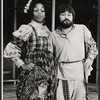 Greg Antonacci and unidentified in the touring stage production Two Gentlemen of Verona