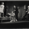 Alix Elias, Bruce Glover, George S. Irving and David Kossoff in the stage production Two Weeks Somewhere Else