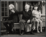 George S. Irving, David Kossoff and Alix Elias in the stage production Two Weeks Somewhere Else