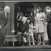 George S. Irving, David Kossoff, Alix Elias, Patricia Englund and Bruce Glover in the stage production Two Weeks Somewhere Else