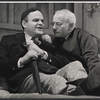 George S. Irving and David Kossoff in the stage production Two Weeks Somewhere Else