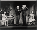 Alix Elias, David Kossoff, George S. Irving and Patricia Englund in the stage production Two Weeks Somewhere Else