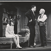 Alix Elias, George S. Irving and David Kossoff in the stage production Two Weeks Somewhere Else