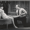 Alix Elias and Philip Bruns in the stage production Two Weeks Somewhere Else