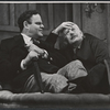 George S. Irving and David Kossoff in the stage production Two Weeks Somewhere Else
