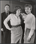 Carroll O'Connor, Anne Meara and Lucille Patton in rehearsal for the 1958 Off-Broadway production of Ulysses in Nighttown