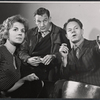 Salome Jens, Philip Bruns and unidentified in rehearsal for Ulysses in Nighttown