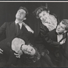 Robert Brown [standing at left] and unidentified others in the 1958 Off-Broadway production of Ulysses in Nighttown