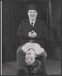 Zero Mostel and unidentified in the 1958 Off-Broadway production of Ulysses in Nighttown