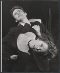 Robert Brown and unidentified in the 1958 Off-Broadway production of Ulysses in Nighttown