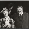 Beulah Garrick and Zero Mostel in the 1974 Broadway production of Ulysses in Nighttown