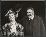 Beulah Garrick and Zero Mostel in the 1974 Broadway production of Ulysses in Nighttown