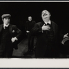 Tommy Lee Jones, Zero Mostel and unidentified [background] in the 1974 Broadway production of Ulysses in Nighttown