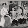 Edith Fellows, Elaine Lynn, Eileen Merry, Martin Rudy and Kathy Dunn in the stage production Uncle Willie