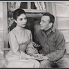 Arline Sax and Norman Feld in the stage production Uncle Willie