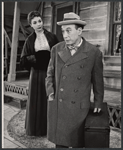 Arline Sax and Menasha Skulnik in the stage production Uncle Willie