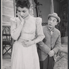 Arline Sax and Menasha Skulnik in the stage production Uncle Willie